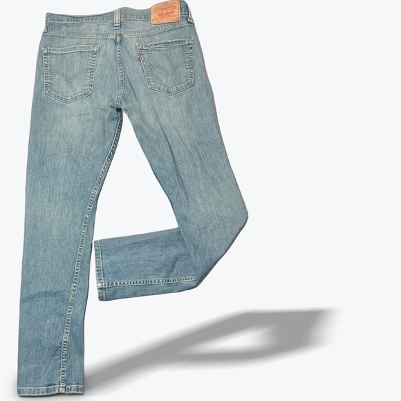 Levi Strauss 510 Mens Light Wash Slim Fit Jeans Size 30x30 - Picture 2 of 10